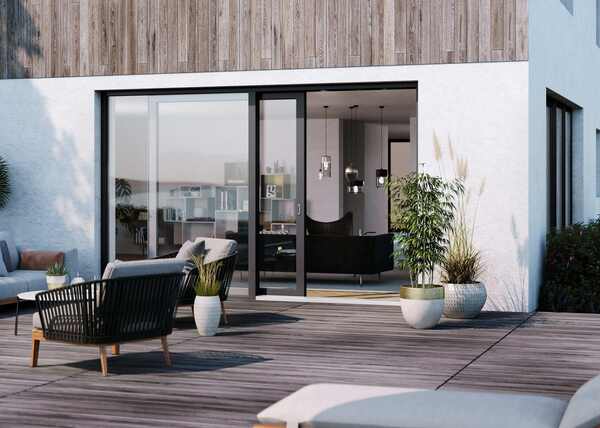Schuifpui terras design